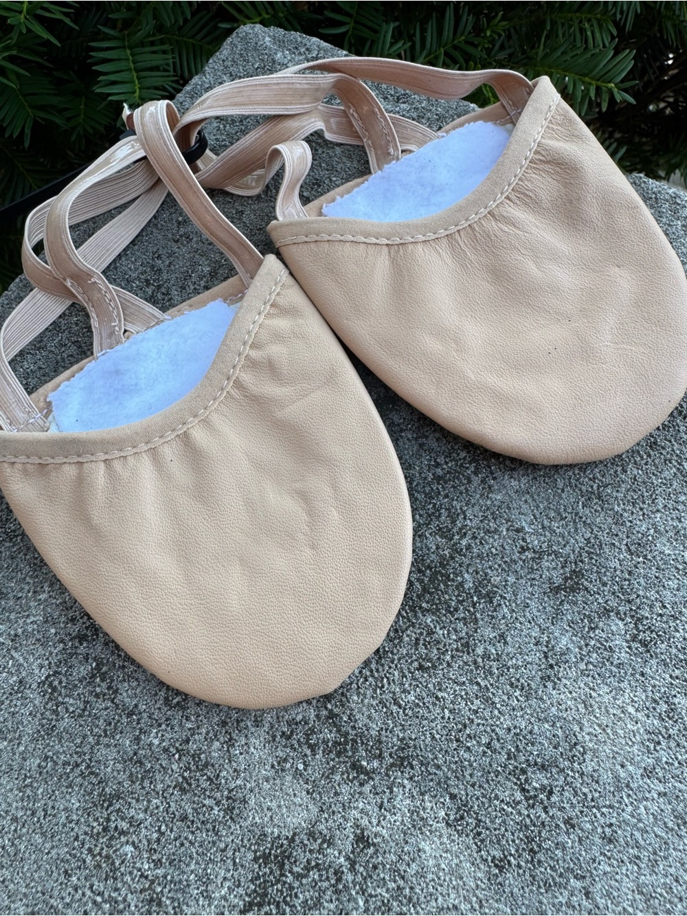 NWOT Bloch Dance Eclipse Leather Contemporary Ballet Half- Toe Shoe Sz Med